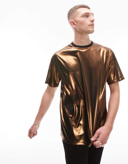 t shirt metallic