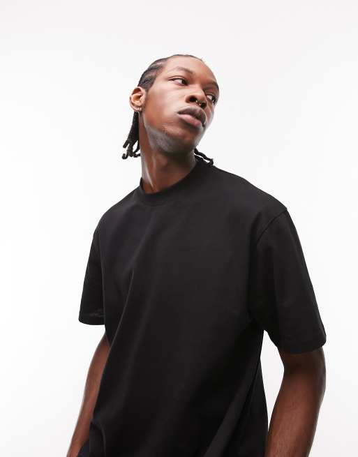 Topman oversized fit t-shirt in black | ASOS