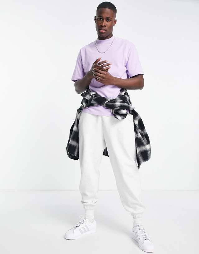 Topman oversized fit t-shirt in lilac - LILAC