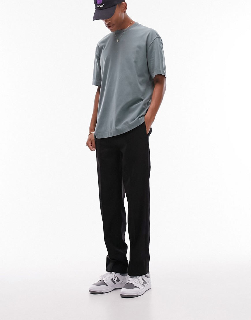 oversized fit T-shirt in washed green