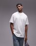 ASOS DESIGN oversized sweatshirt fabric T-shirt in black - part of a set