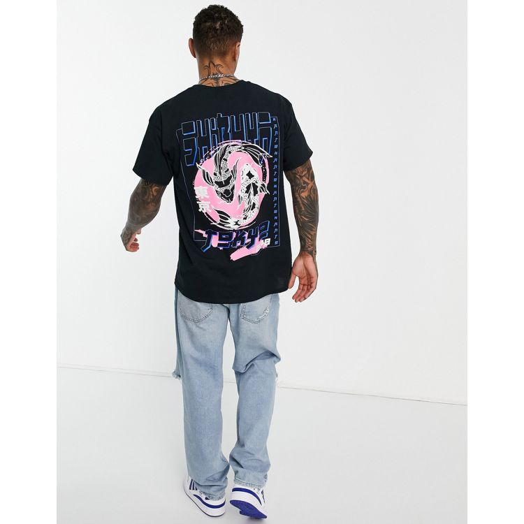 Topman premium heavyweight oversized fit t-shirt with dropped
