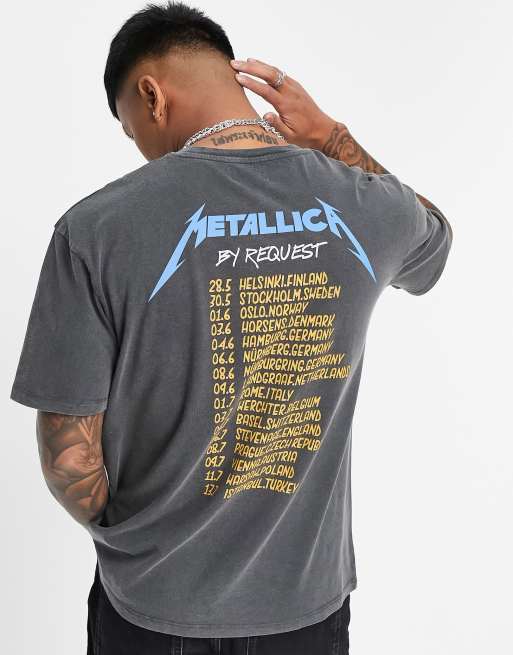 Metallica tour t shirt hotsell