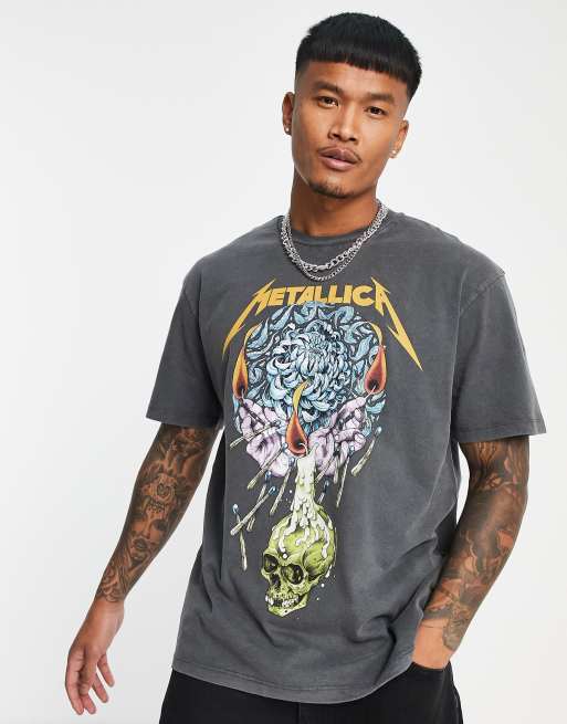 Oversized metallica discount t shirt