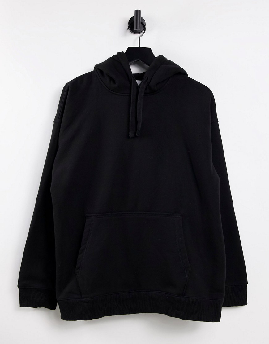 Topman oversized hoodie in black - part of a set