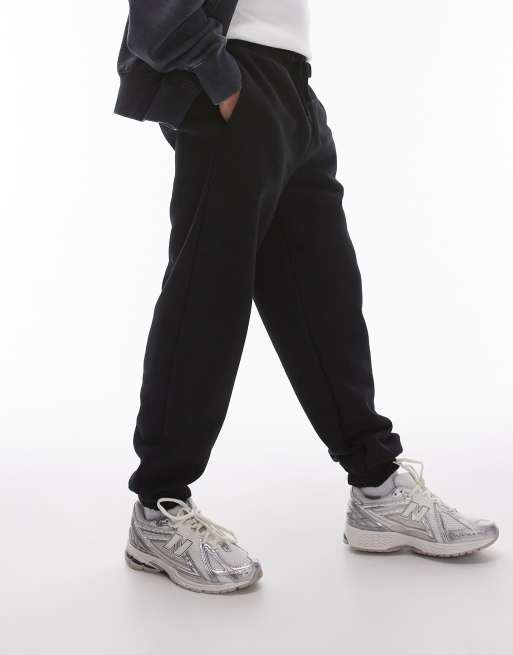 Topman oversized jogger in black, 3 of 5