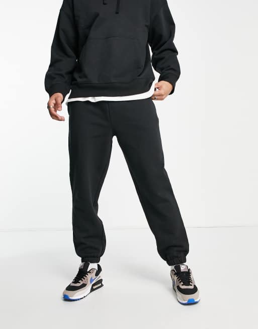 Topman oversized joggers in black | ASOS