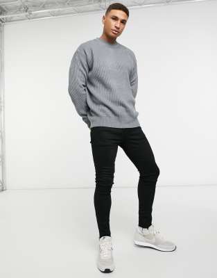 topman grey jumper