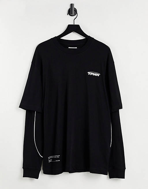 Ssense Uomo Abbigliamento Top e t-shirt Top Black Spider Long-Sleeve T-Shirt 
