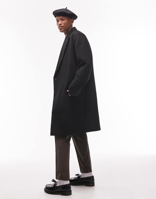 Topman hotsell oversized coat