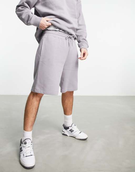 Topman - Oversized short in grijs