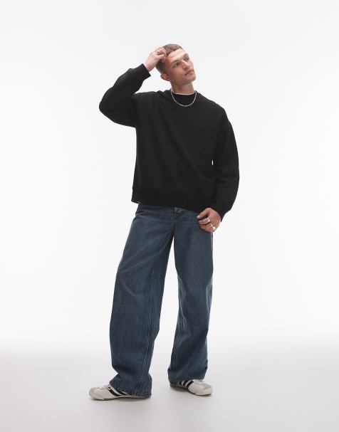 Topman - Oversized sort sweatshirt - view 1
