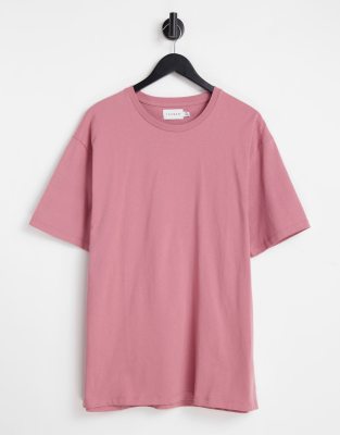 Topman oversized t-shirt in dusty pink | ASOS