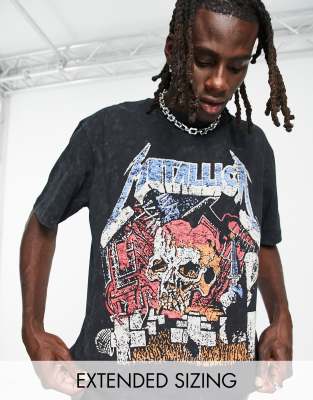 big w metallica shirt