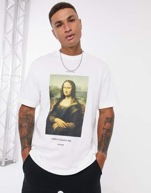 Mona lisa shop tee shirt