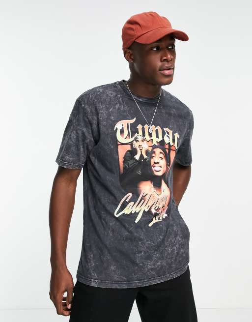 Tupac t shirt outlet topshop