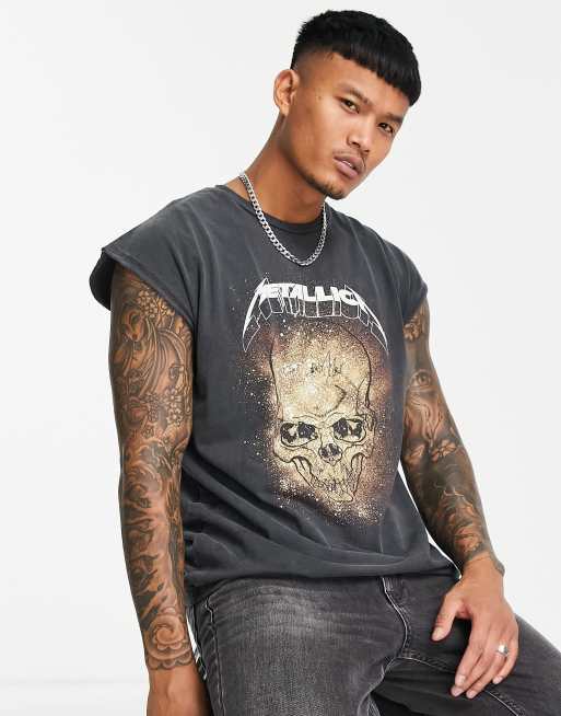 Debardeur metallica hot sale