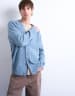 Topman oversized v neck cardigan in brown