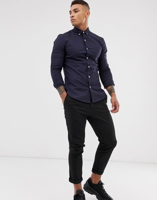 Oxford hot sale shirt outfit