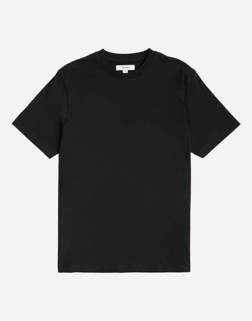 Topman - pack de 5 camisetas de corte clásico en negro, blanco, piedra, azul marino y caqui, 6 de 7