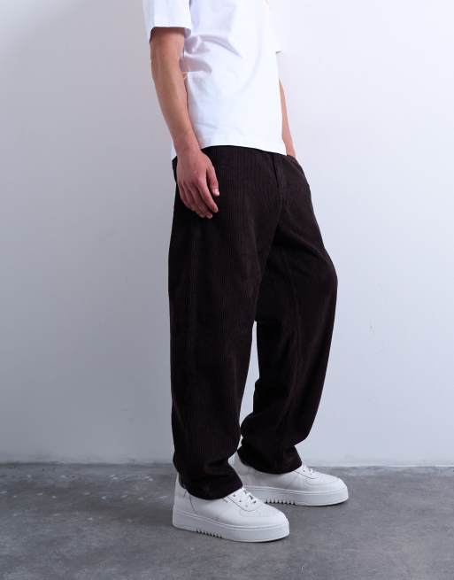 Topman - Pantalon ajusté en velours côtelé - Marron, 5 de 5