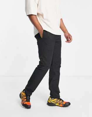 Topman skinny front pocket cargo trousers in black - ASOS Price Checker