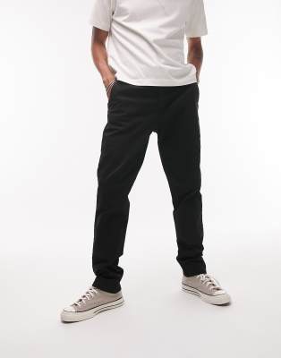Topman slim chino pants in black - ASOS Price Checker