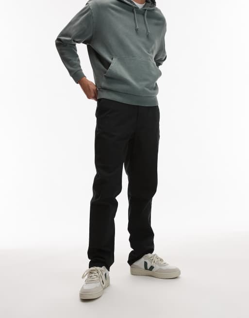 Topman - Pantalon chino coupe slim - Noir, 4 de 5