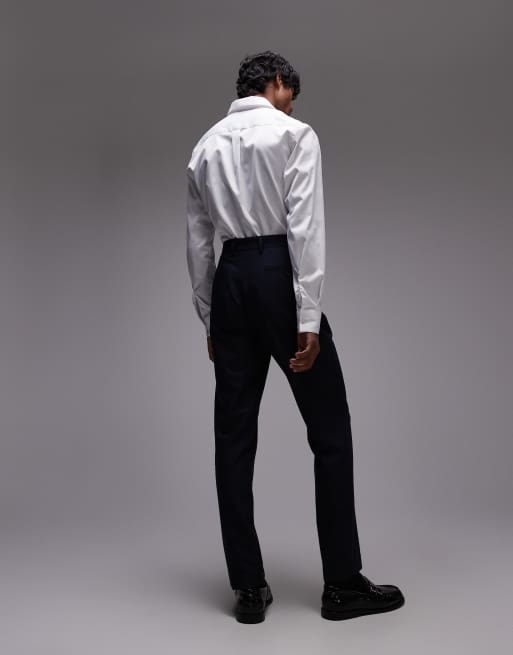 Topman - Pantalon de costume slim - Bleu marine, 5 de 5