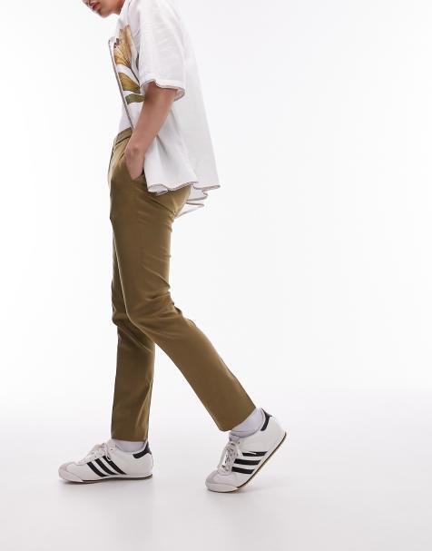 Topman - Pantalon de jogging à taille élastique - Kaki - view 1