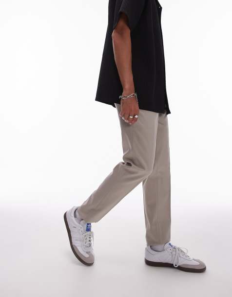 Topman - Pantalon de jogging à taille élastique - Taupe - view 1