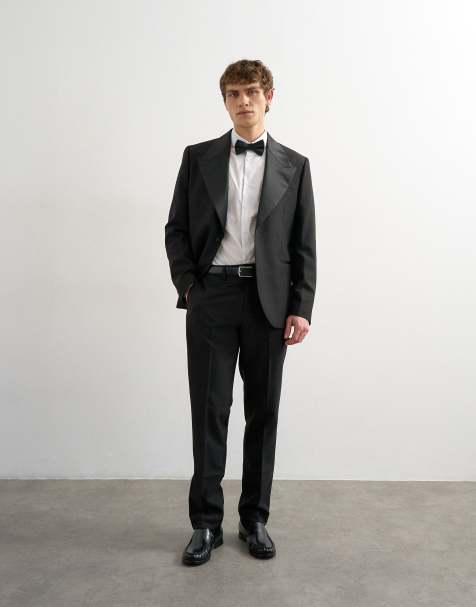 Topman - Pantalon de smoking - Noir - view 1