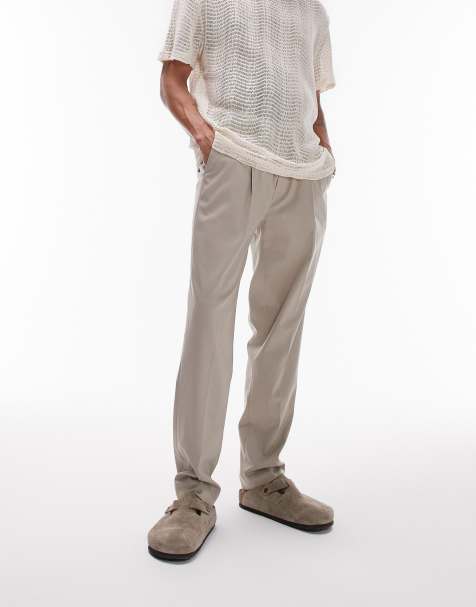 Topman - Pantalon fuselé - Taupe - view 1