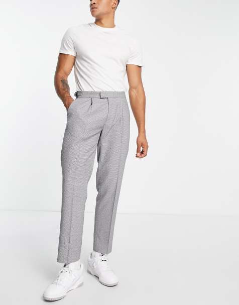 Topman - Pantalon texturé décontracté - Poivre et sel - view 1