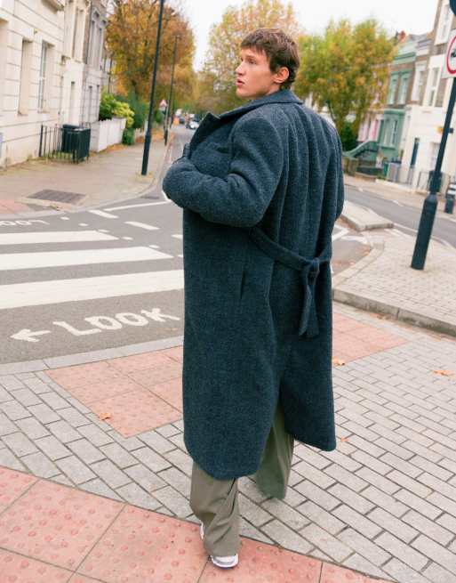 Topman Pardessus Gris ASOS