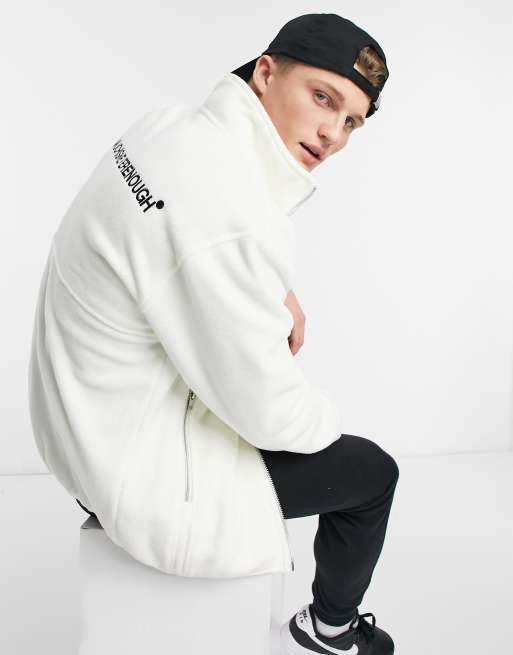 Topman - Pile écru con zip