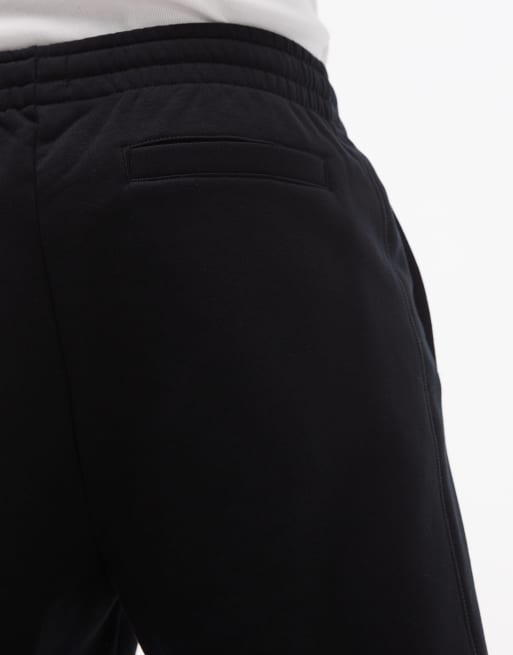 Topman Premium – Grube czarne joggersy z prostymi nogawkami, 5 z 5