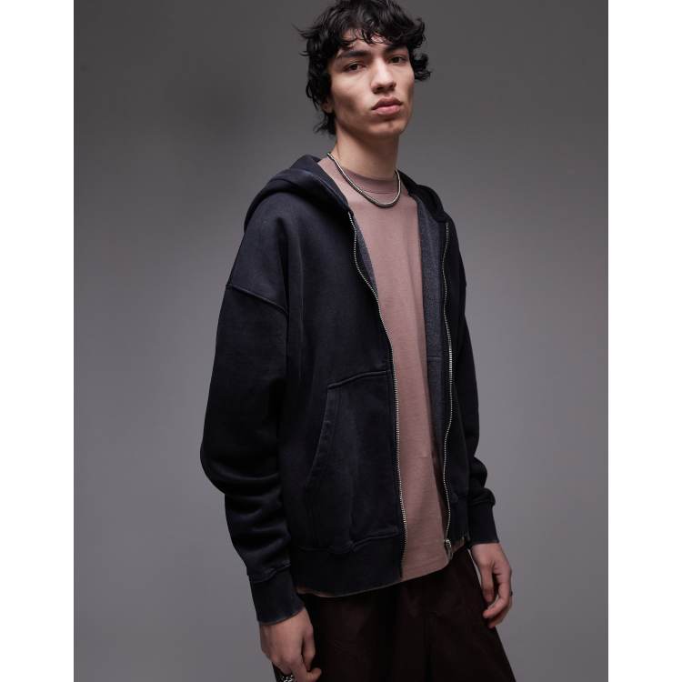 トップス HEVEY HOOD HOODIE / WASHED BLACK XL Washed Black Hoodie
