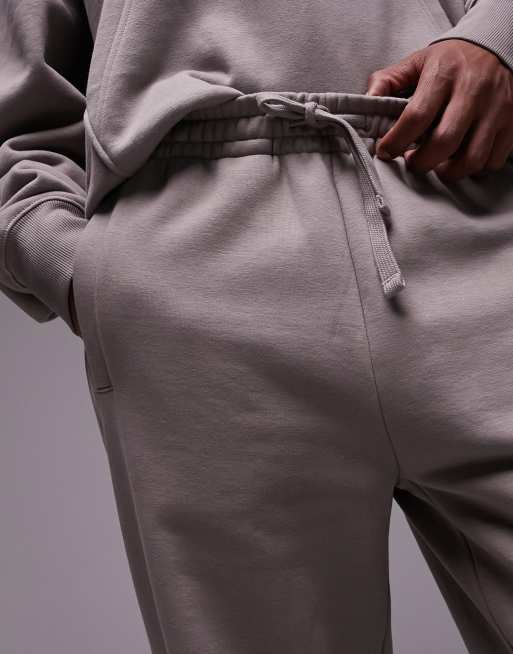 Topman – Premium – Ljusbruna, kraftiga mjukisbyxor med raka ben, 4 av 5