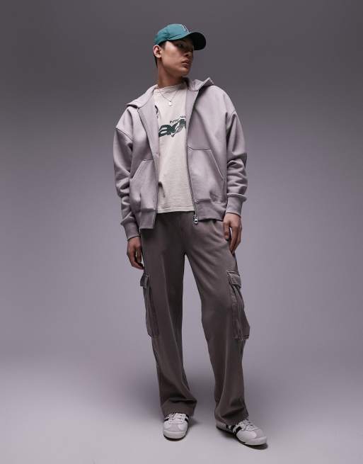 Jack & Jones - Sweat à capuche ultra oversize - Beige