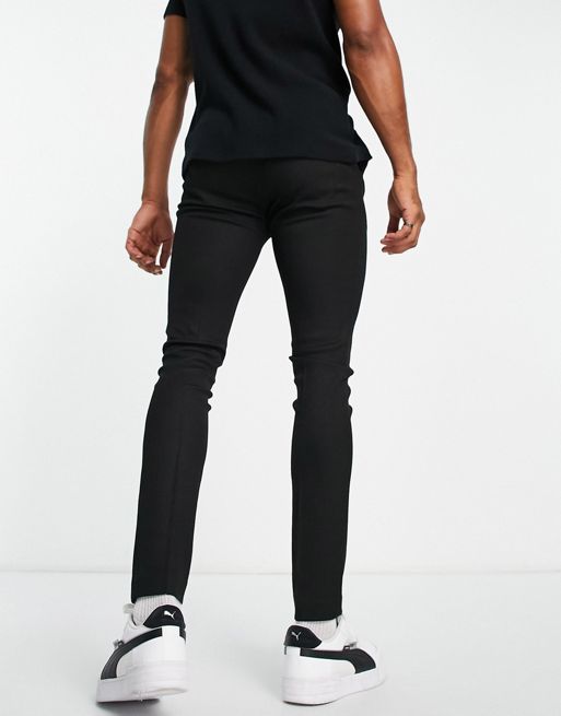 Msscreation Slim Fit Men Black Trousers - Buy Msscreation Slim Fit