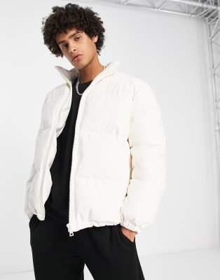 Mens puffer jacket on sale topman