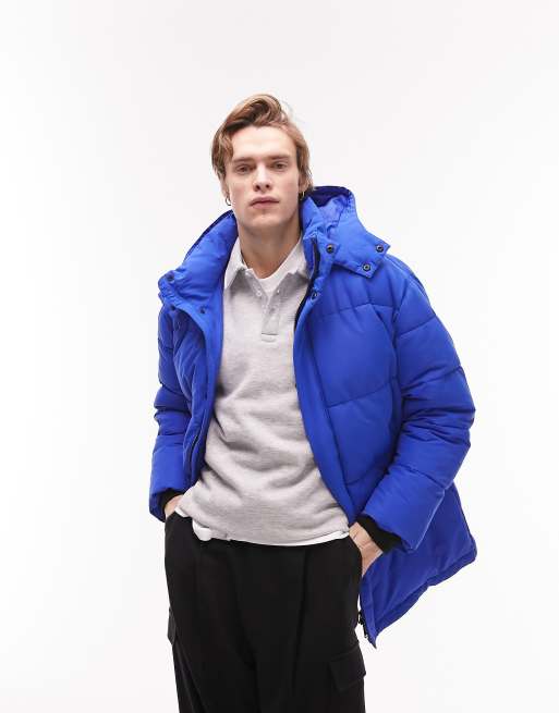 Topman on sale blue jacket