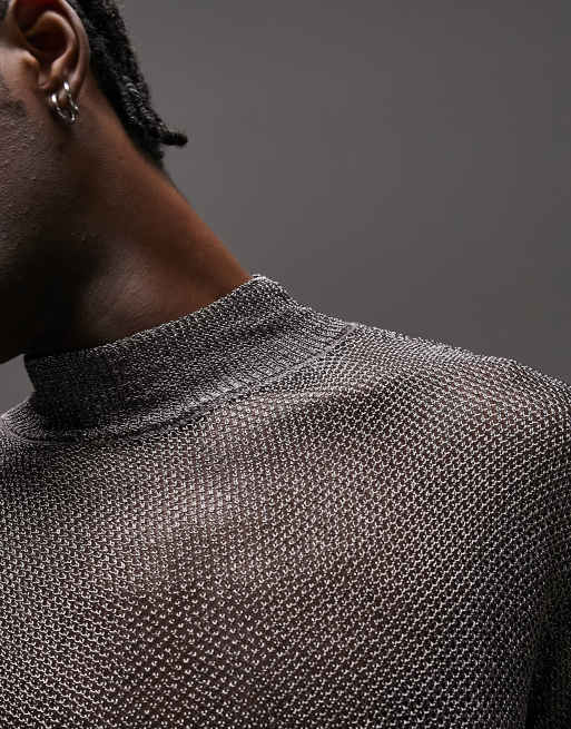 Pull cotte 2025 de maille homme