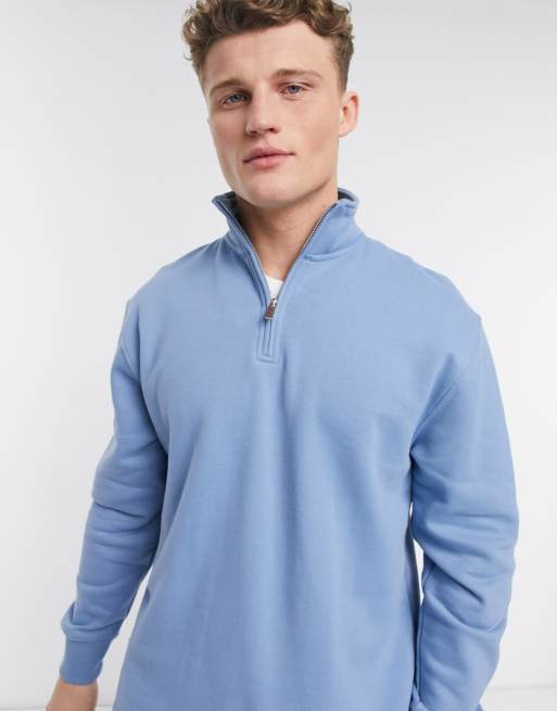 Topman half outlet zip jumper