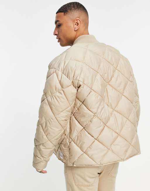 Topman on sale quilted jacket