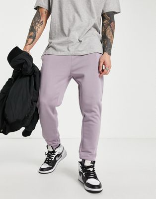 Topman co-ord jogger in lilac