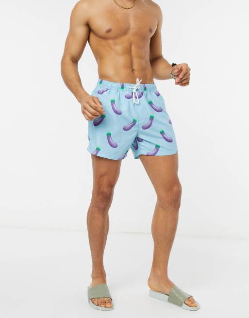 Eggplant 2025 swim trunks