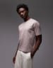 Topman oversized fit cropped T-shirt in black