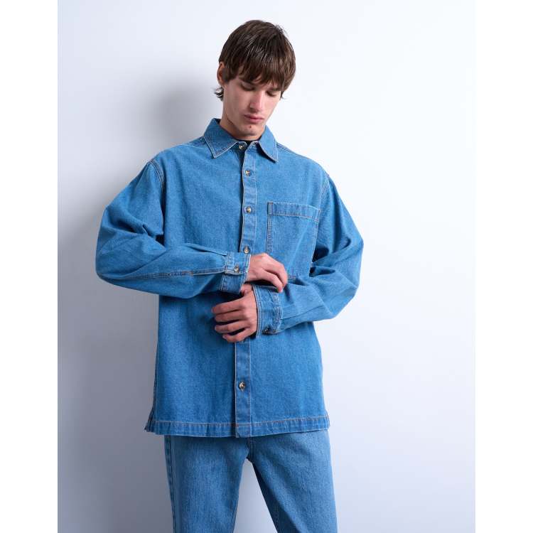 ジャケット・アウター VAULTROOM DENIM OVERSHIRT / BLUE VAULTROOM DENIM OVERSHIRT / BLUE